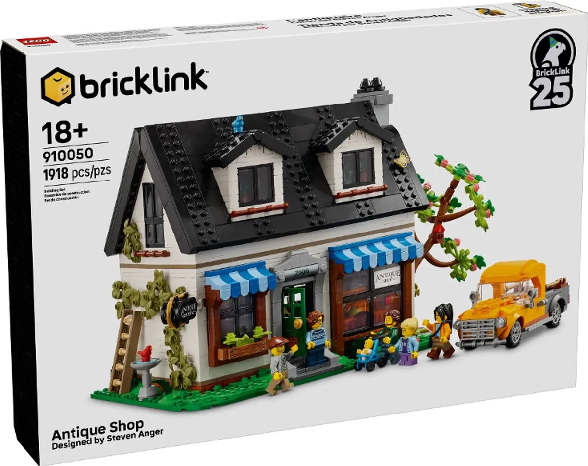 LEGO BrickLink Antique Shop 910050 - 1918 Stukken - 5 Minifiguren