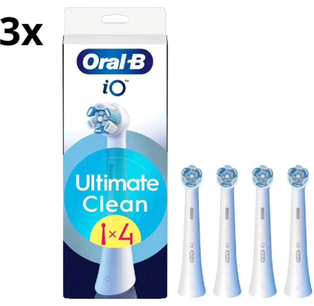 Oral-B iO Ultimate Clean Opzetborstels Wit