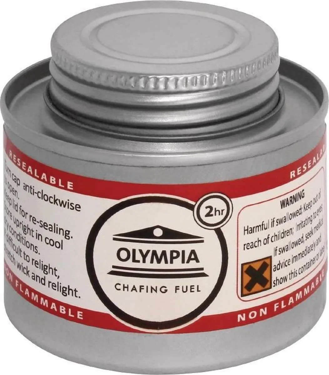 Olympia GAS-CB733 Brandpasta 12 Stuks - Zwart