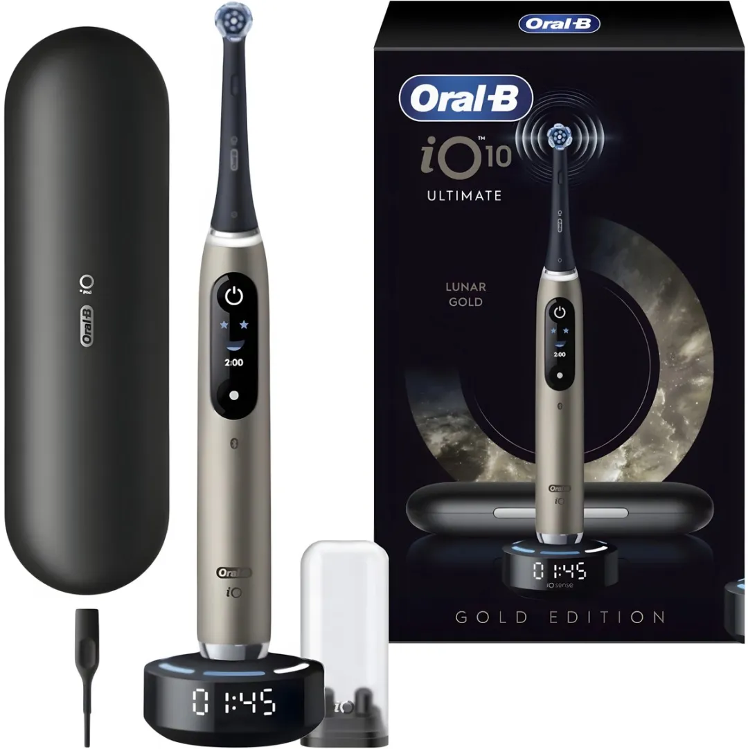 Oral-B iO Series 10 Lunar Gold Elektrische Tandenborstel