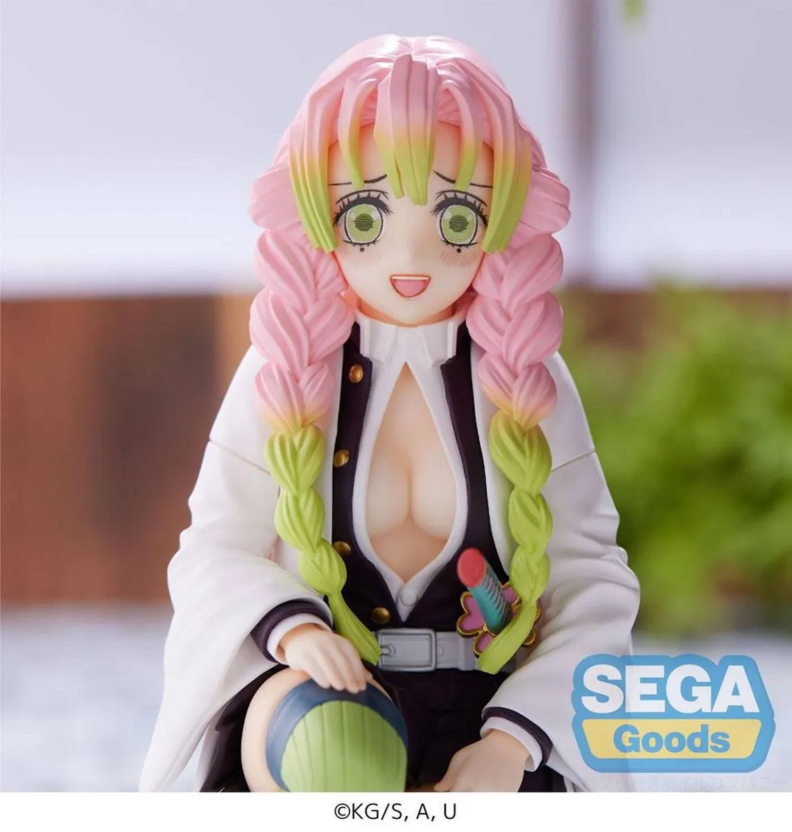 Sega Demon Slayer PM Perching PVC Statue Mitsuri Kanroji - 11 cm - Multicolor