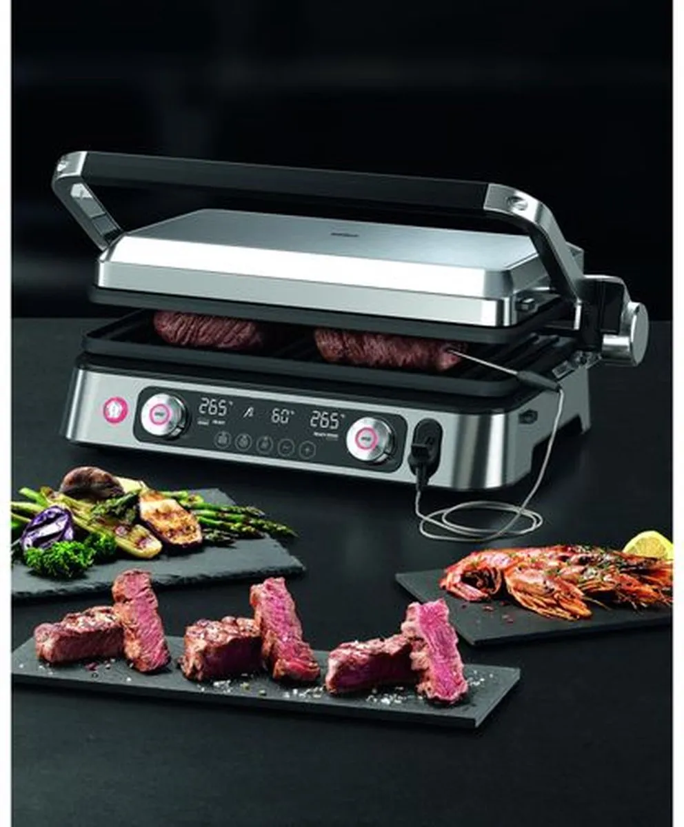 Braun CG 9160 MultiGrill 9 Pro Contactgrill 2200W - Zwart/Roestvrijstaal