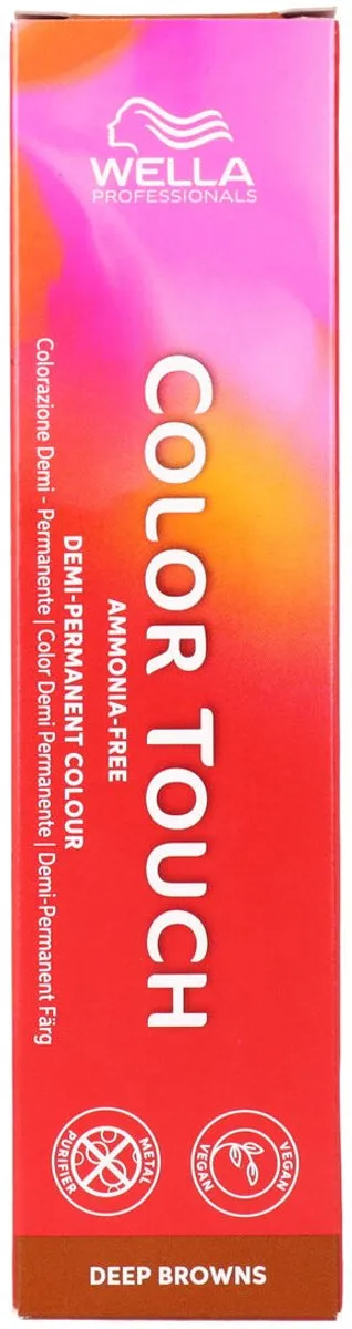 Wella Color Touch Deep Browns Nº 6/71 Semi-Permanente Kleur 60ml