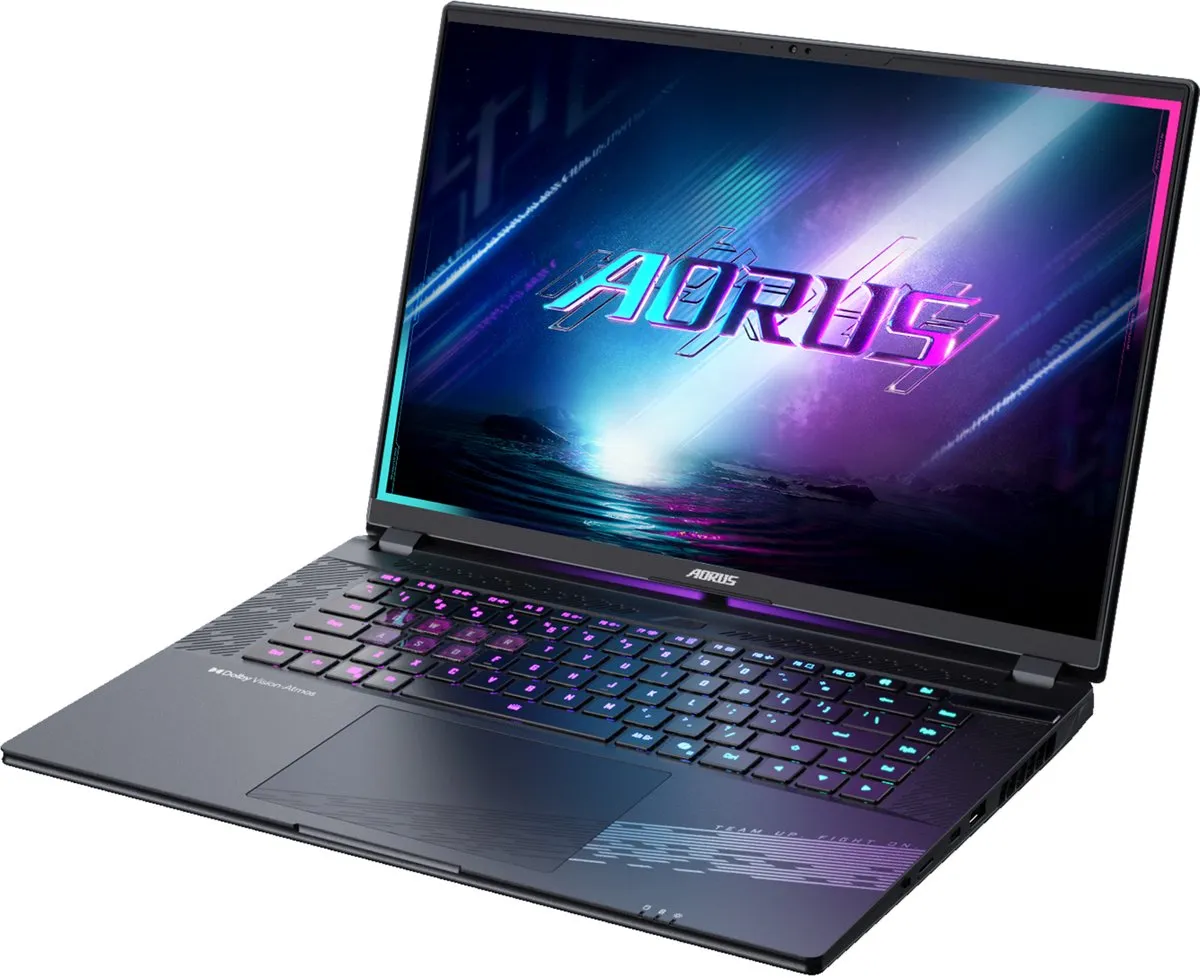GIGABYTE AORUS ELITE 16 BWHC3EEC65SP - Gaming Laptop - 16 inch - RTX 5070 - Core Ultra 9 275HX - 32GB/2TB - 165 Hz