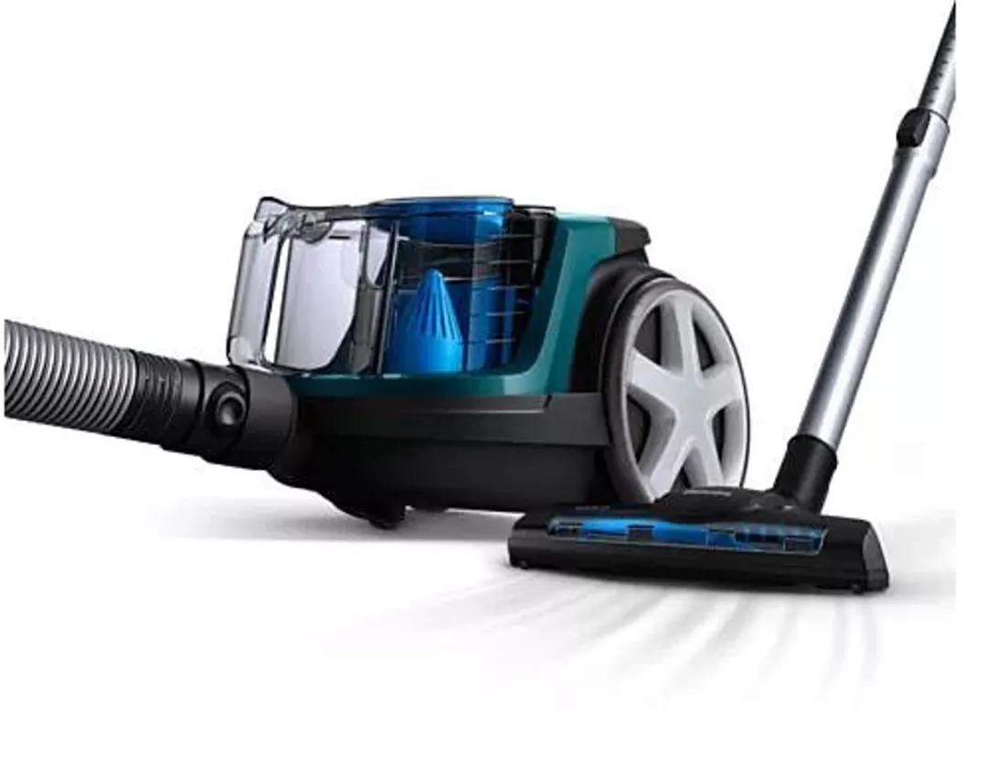 Philips PowerPro Compact FC9334/09 Stofzuiger - 650W - 1,5L - Zwart/Blauw - afbeelding 6 van 6