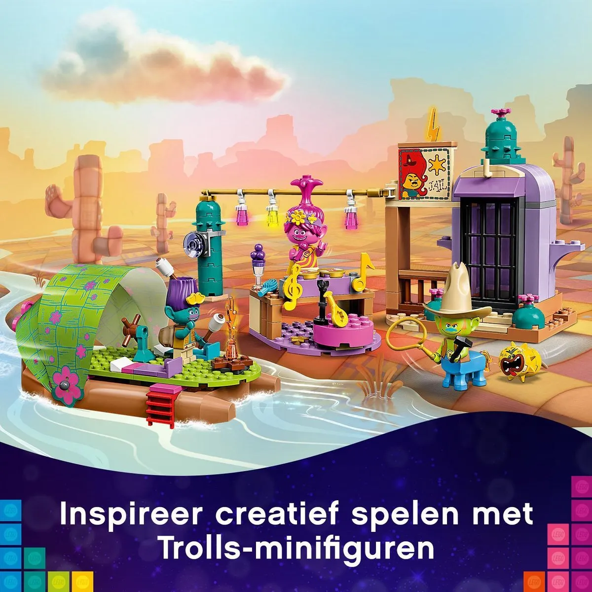 LEGO Trolls 4+ Wildwateravontuur 41253 - 103 Stukken