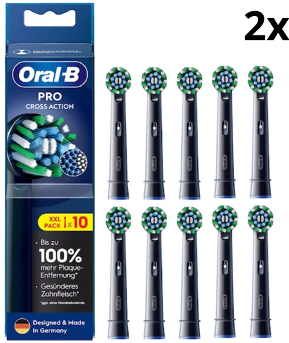 Oral-B Pro Cross Action Opzetborstels