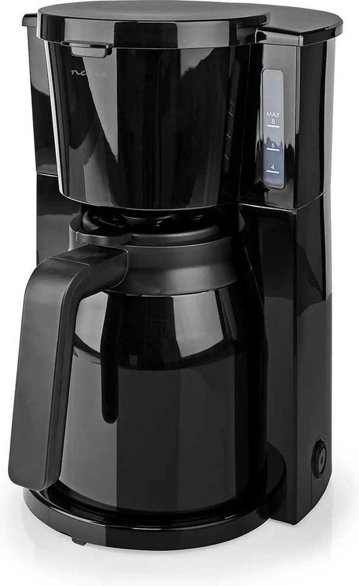 Nedis Koffiezetapparaat KACM250EBK - 1L - 10 Kopjes - Zwart