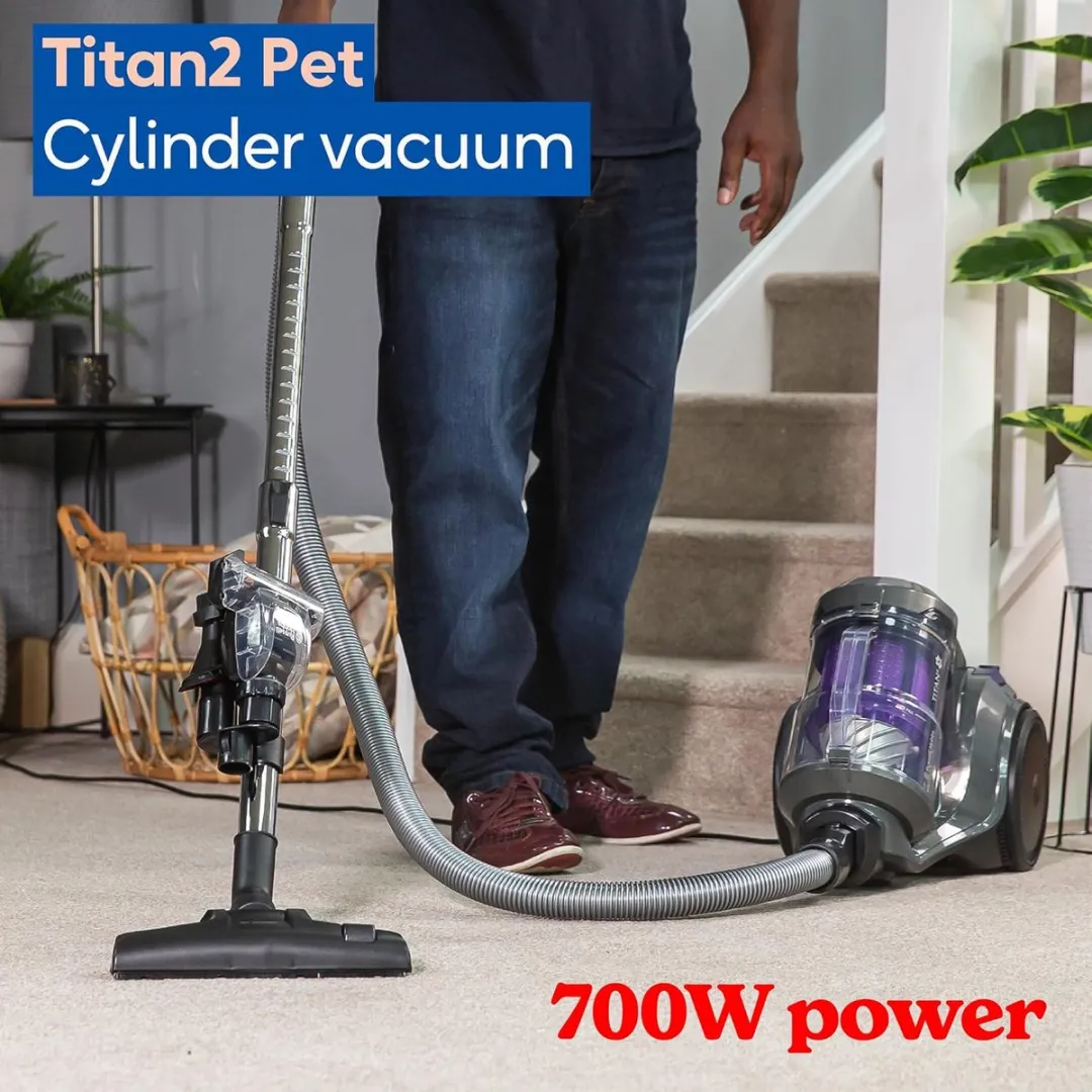 Russell Hobbs Titan Multi-Cyclone Stofzuiger NF 8156 - 800W - Zwart