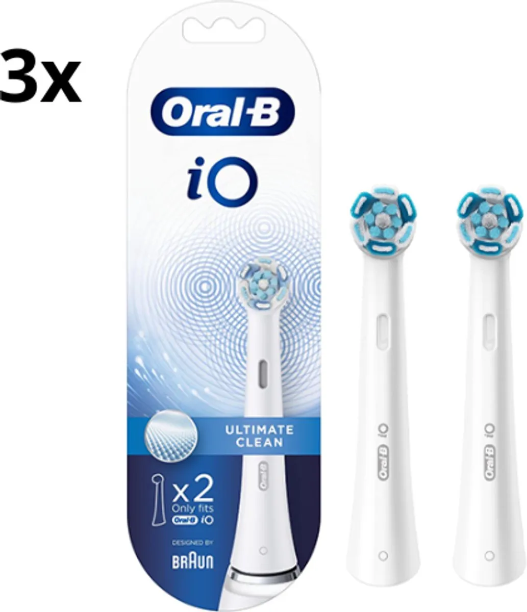 Oral-B iO Ultimate Clean Opzetborstels Wit