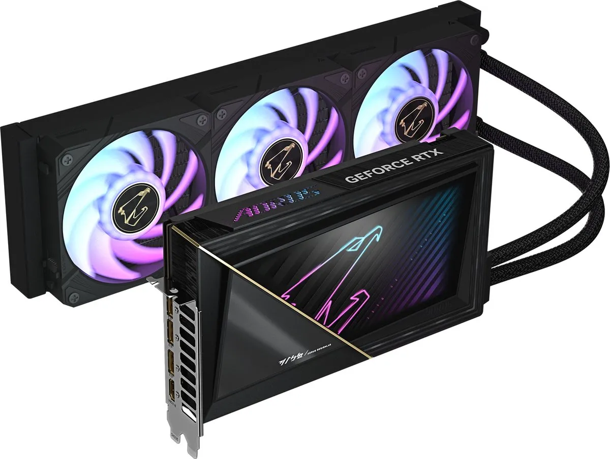 Gigabyte AORUS XTREME WATERFORCE RTX 5090 GV-N5090AORUSX W-32GD - 32GB GDDR7 - afbeelding 6 van 6