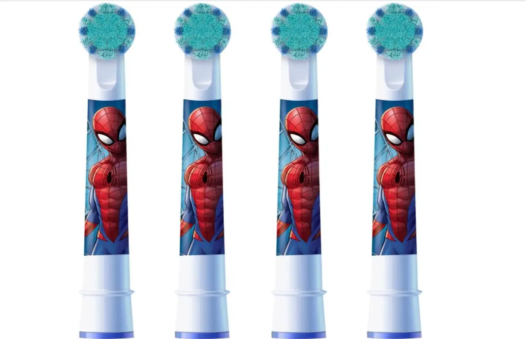 Oral-B PRO Kids Spiderman Opzetborstels - 12 Stuks