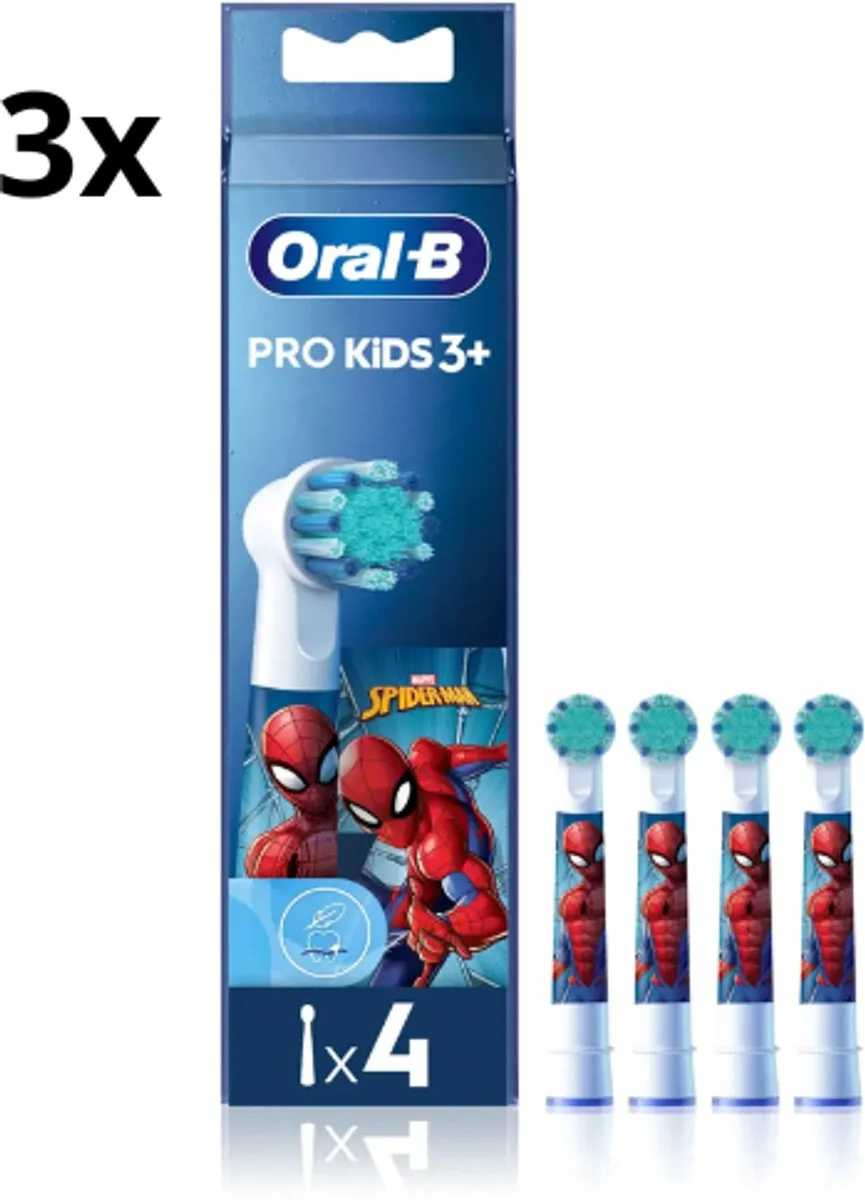 Oral-B PRO Kids Spiderman Opzetborstels
