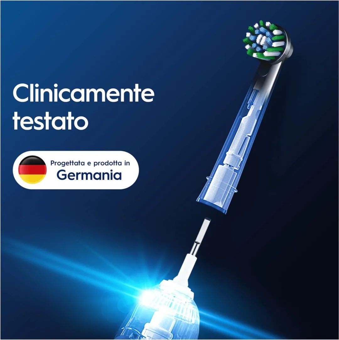 Oral-B Pro Cross Action Opzetborstels 5 Stuks - Zwart