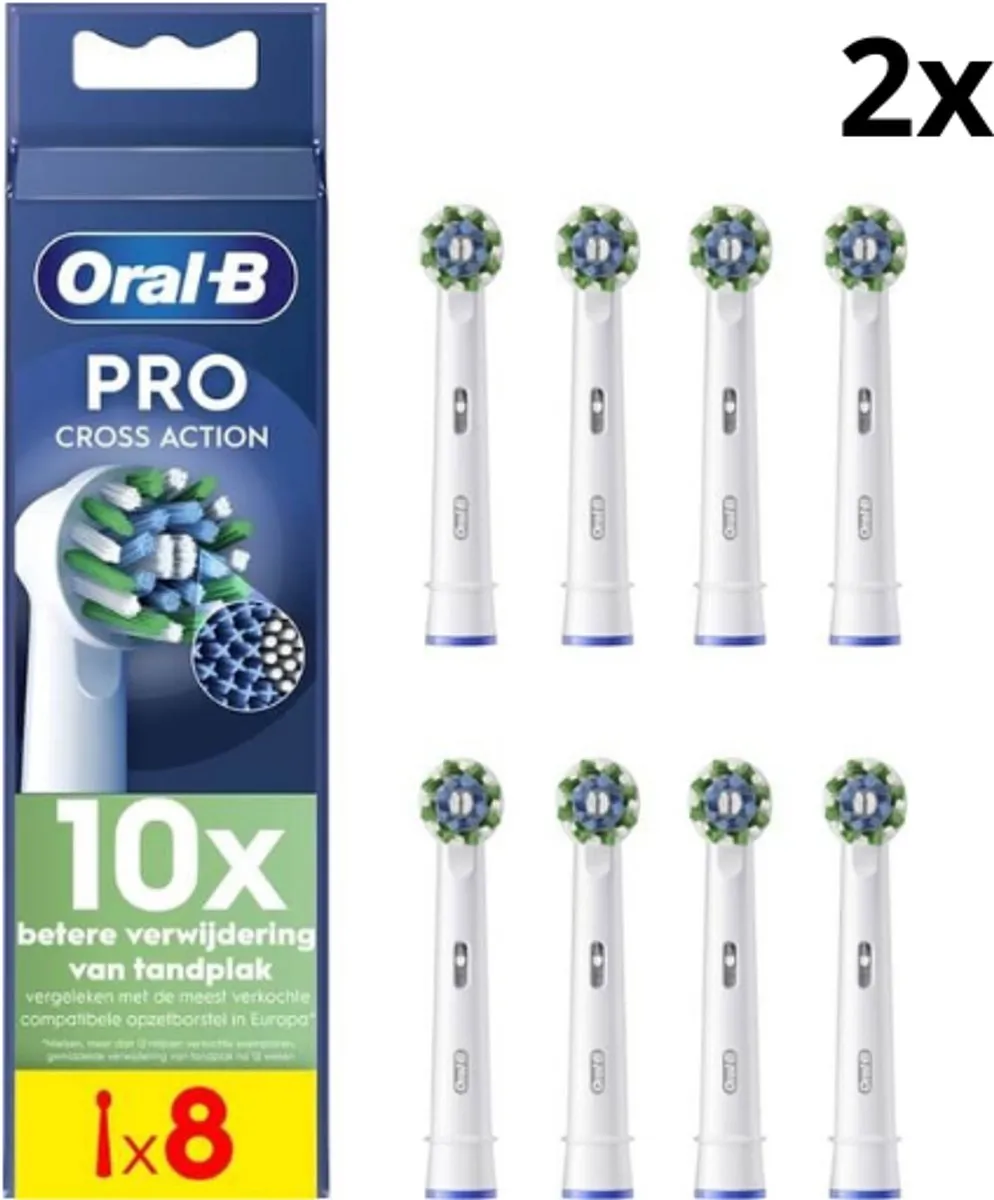 Oral-B PRO Cross Action Opzetborstels