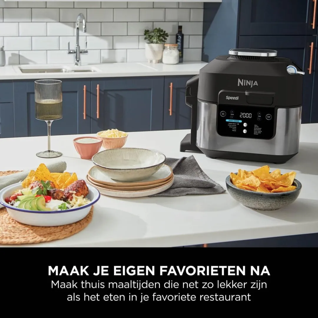 Ninja Speedi ON500EU 10-in-1 Multicooker & Airfryer 5,7L - Zwart - afbeelding 6 van 6
