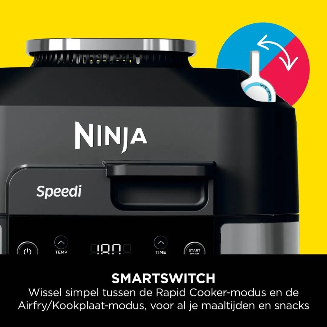 Ninja Speedi ON500EU 10-in-1 Multicooker & Airfryer 5,7L - Zwart