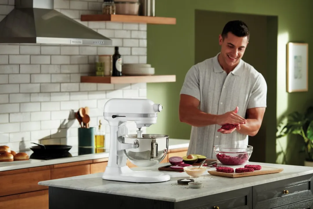 KitchenAid 5KSM55SXX Blender - 375W - Wit - afbeelding 3 van 6