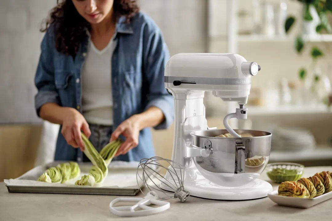 KitchenAid 5KSM55SXX Blender - 375W - Wit - afbeelding 2 van 6