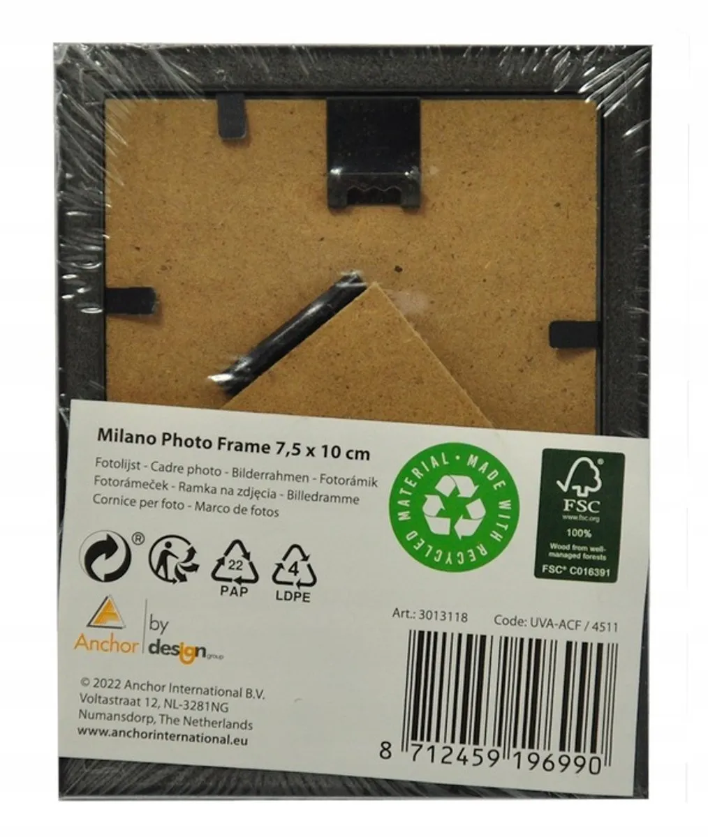 Anker fotolijst 10 x 7,5 cm
