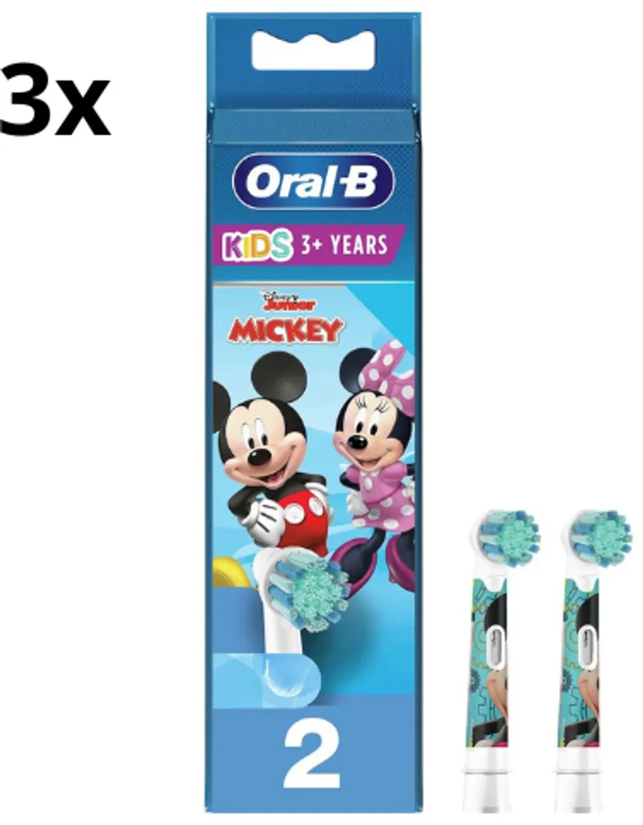 Oral-B Stages Power Kids Mickey Mouse Opzetborstels