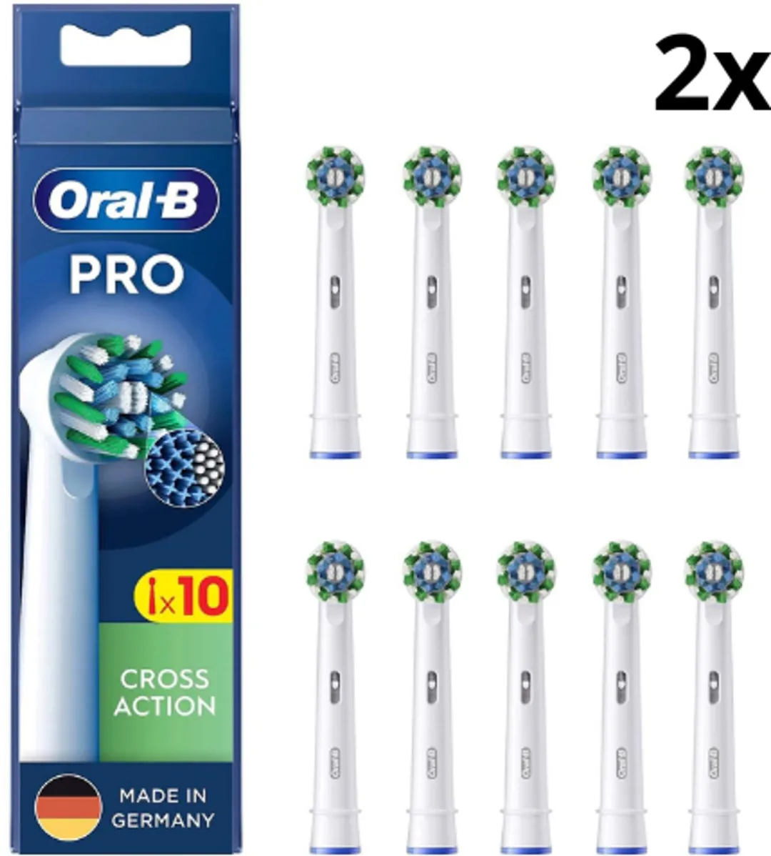 Oral-B Pro Cross Action Opzetborstels