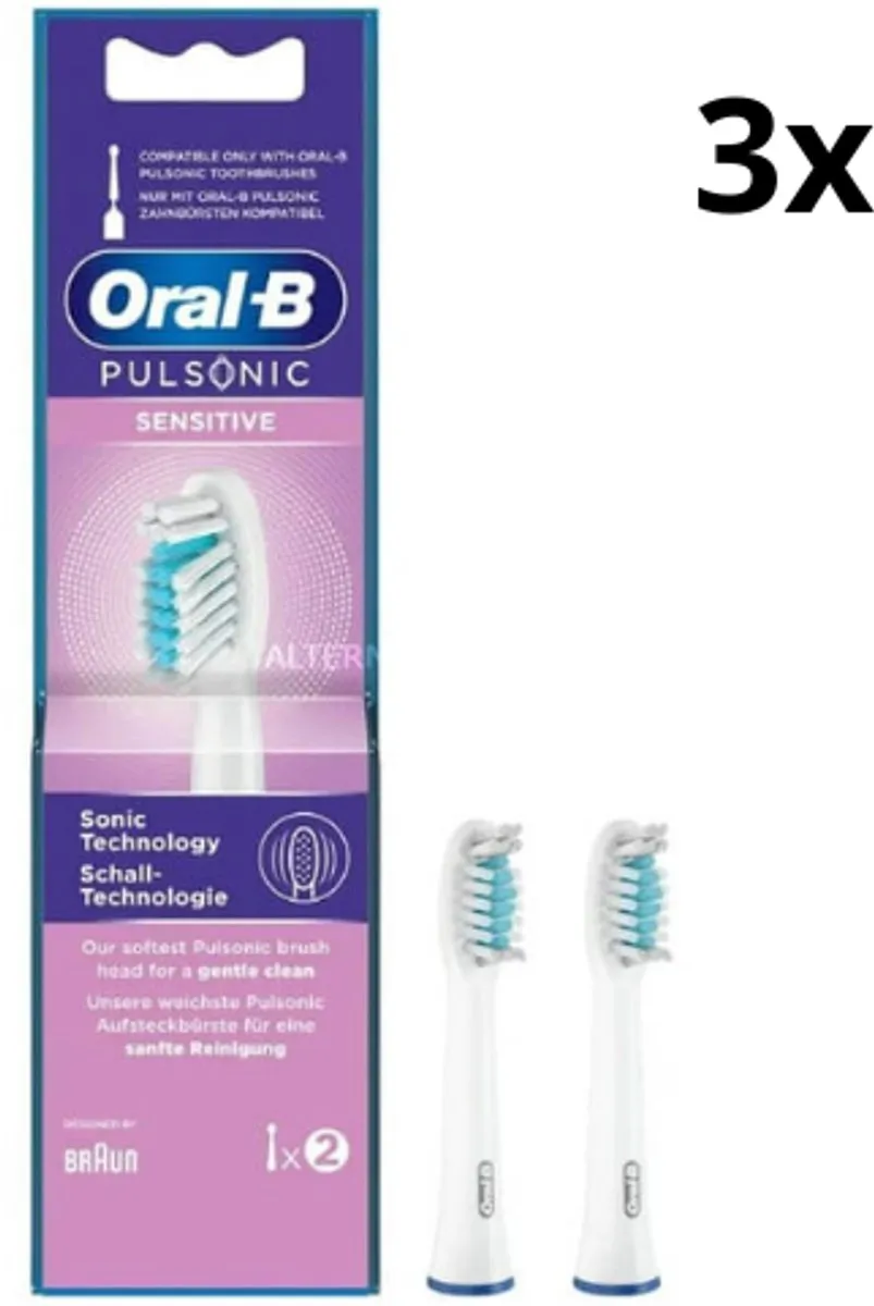 Oral-B Pulsonic Sensitive Opzetborstels