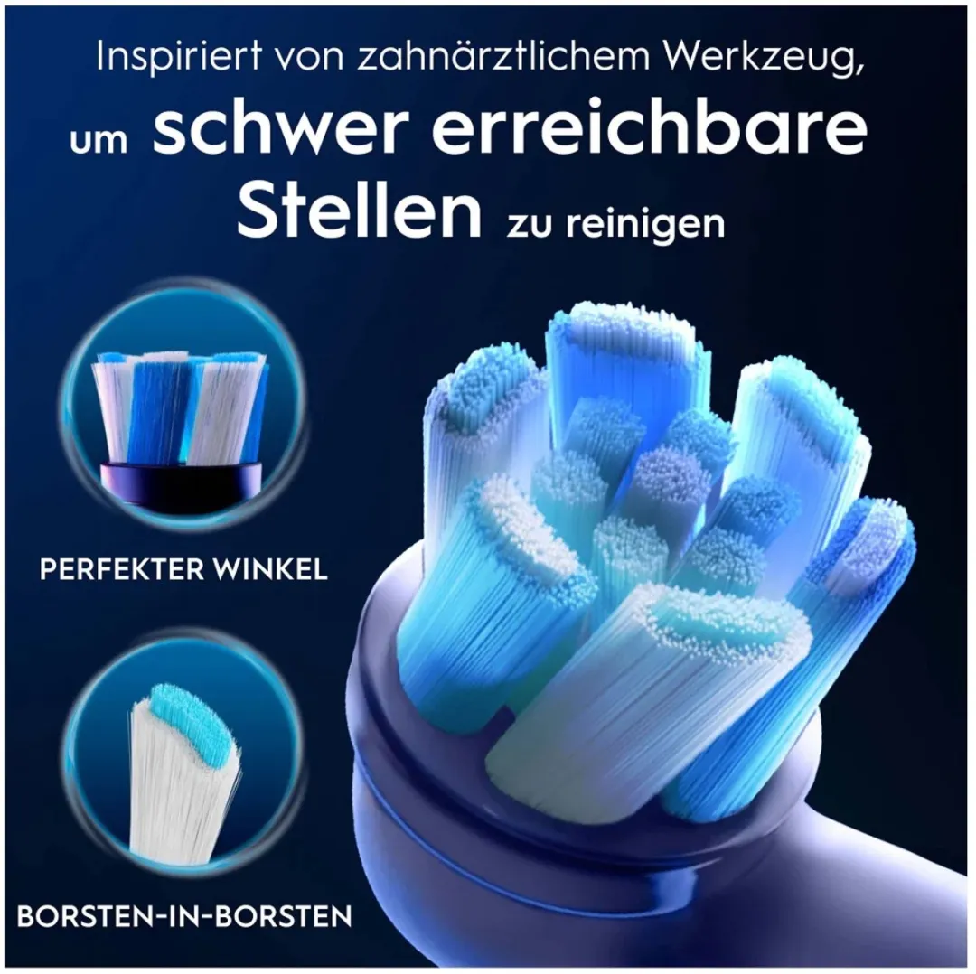 Braun Oral-B iO Ultimate Clean CrissCross Opzetborstels 2 Stuks - Wit