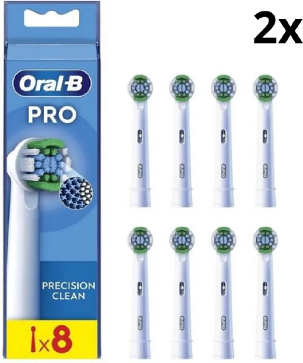 Oral-B PRO Precision Clean Opzetborstels Wit