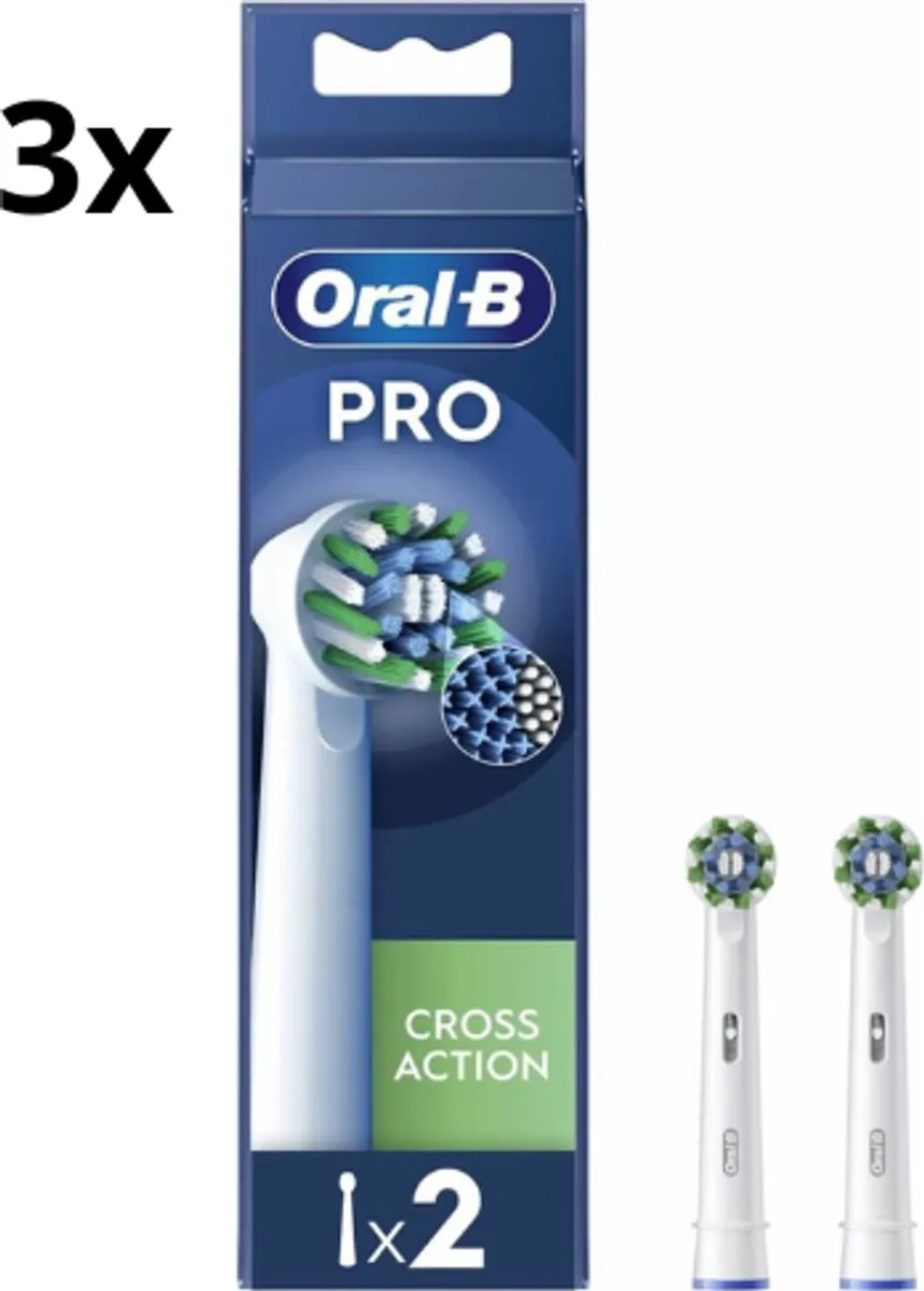 Oral-B PRO CrossAction Opzetborstels