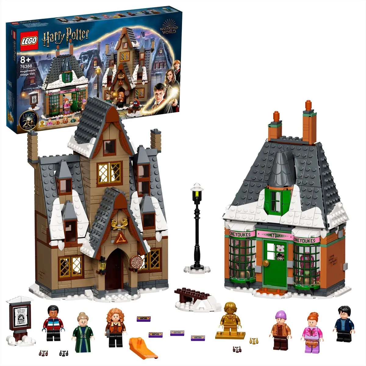 LEGO Harry Potter Zweinsveld Dorpsbezoek 76388 - 851 Stukken - afbeelding 6 van 6