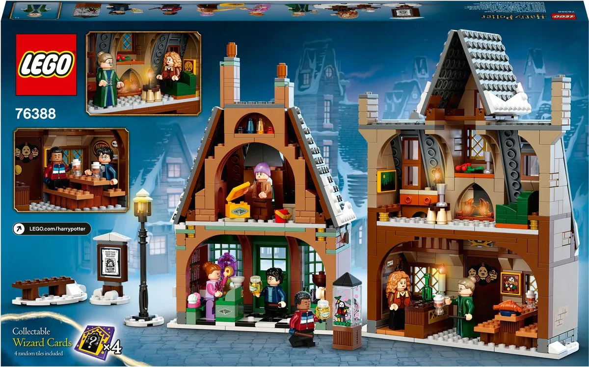 LEGO Harry Potter Zweinsveld Dorpsbezoek 76388 - 851 Stukken - afbeelding 3 van 6