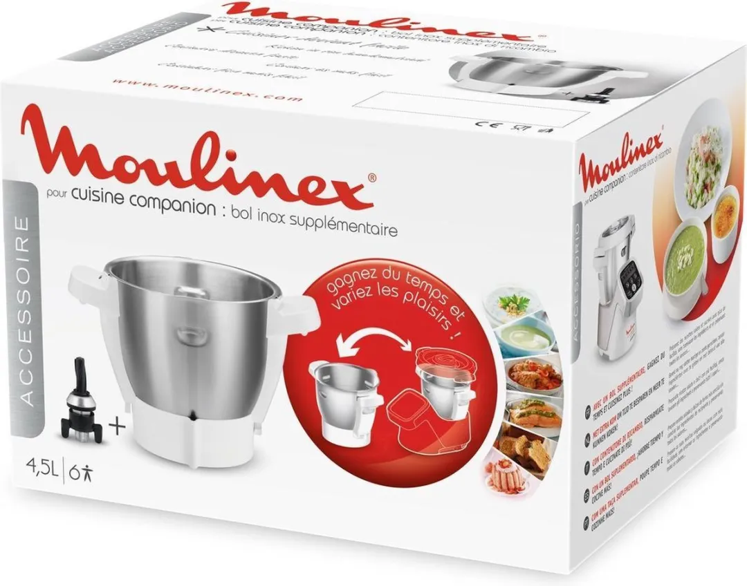 Moulinex Mengkom HF800A10 - 4,5L - Inox
