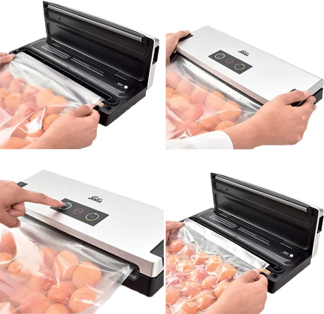 Solis Vac Smart 577 Vacuümmachine - 110W - Grijs