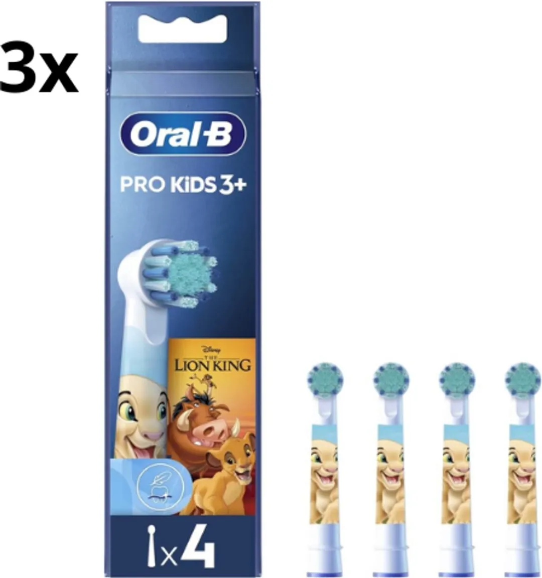 Oral-B PRO Kids Opzetborstels Lion King