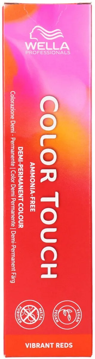 Wella Color Touch Vibrant Reds Nº 3/66 Semi-Permanente Kleur 60ml