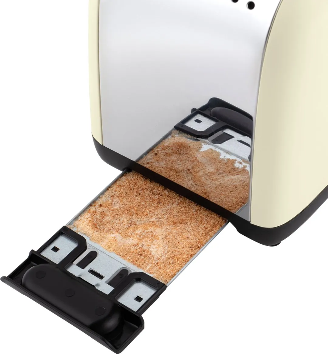 Russell Hobbs Colours Plus Broodrooster 26551-56 - 2 Snacks - 1670W - Crème