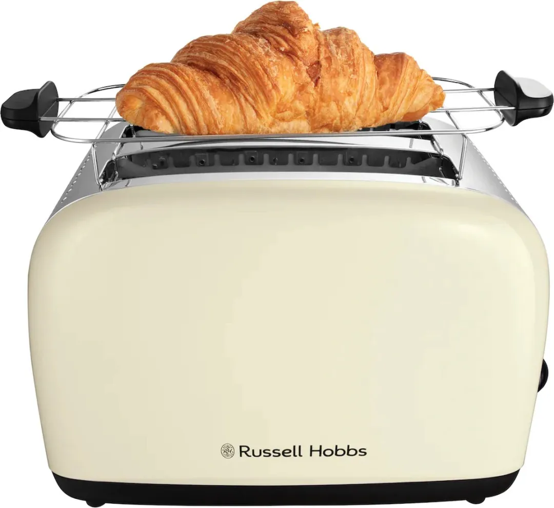 Russell Hobbs Colours Plus Broodrooster 26551-56 - 2 Snacks - 1670W - Crème