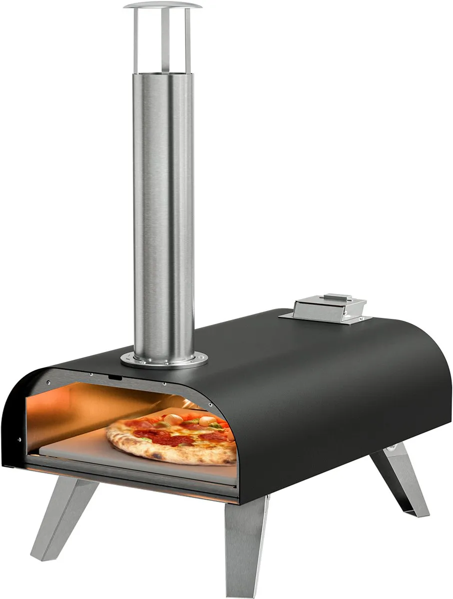 KitchenBrothers KB1004227 Houtgestookte Pizzaoven