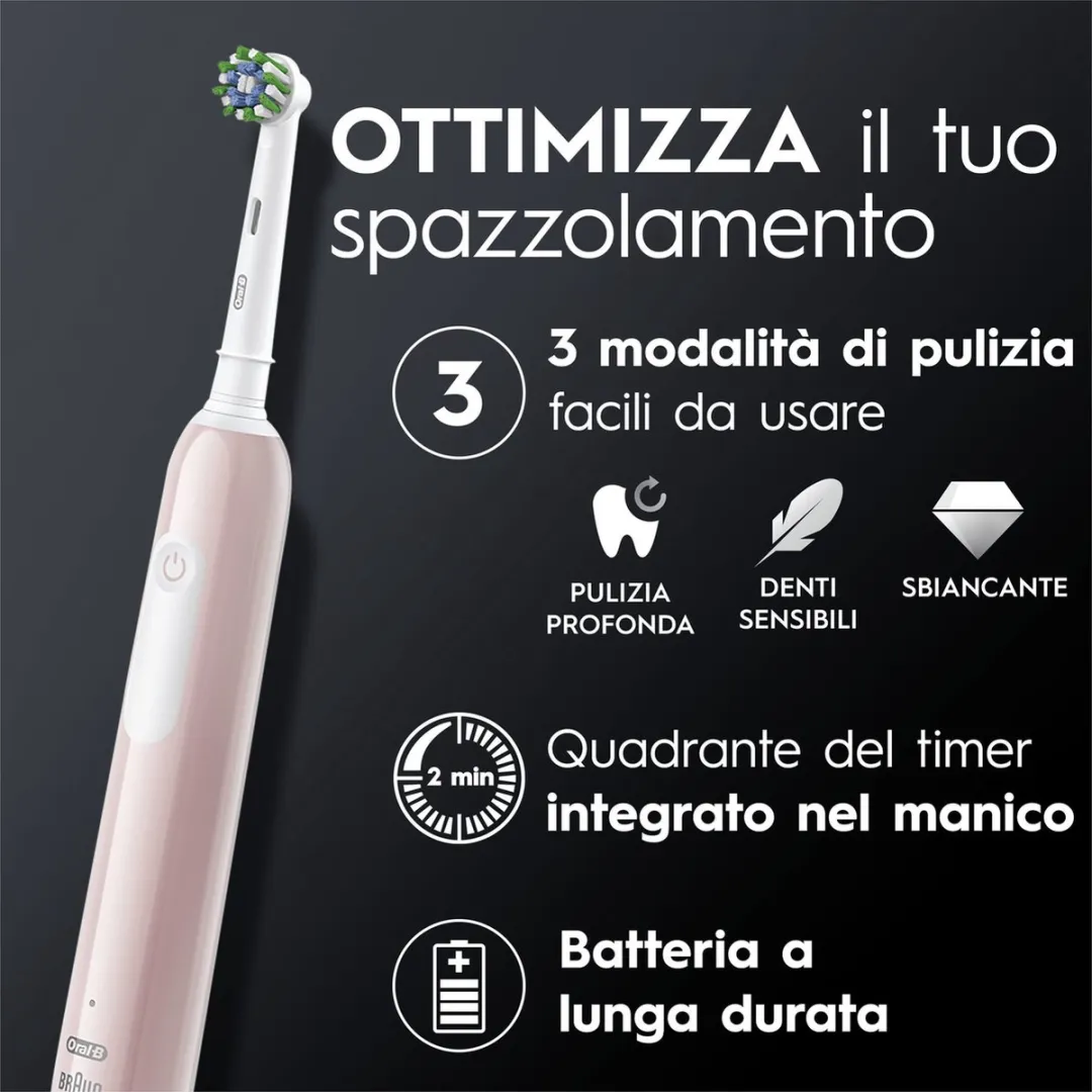 Oral-B PRO Series 1 Elektrische Tandenborstel - Roze