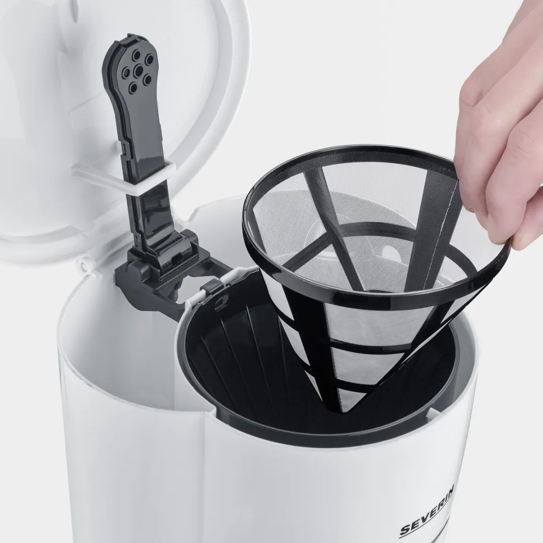 Severin KA 4323 Filterkoffiezetapparaat 900W - 10 Kopjes - 1,25L - Wit
