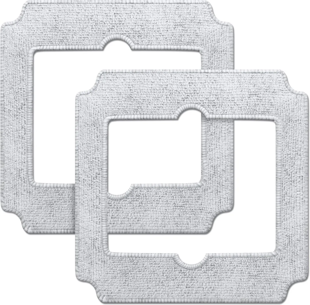 Ecovacs Winbot Mini Schoonmaakpads - 2 Stuks - Wit