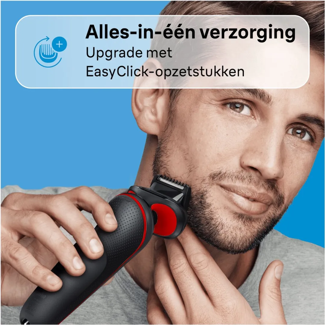 Braun Series 5 51-R1000s Scheerapparaat - Rood
