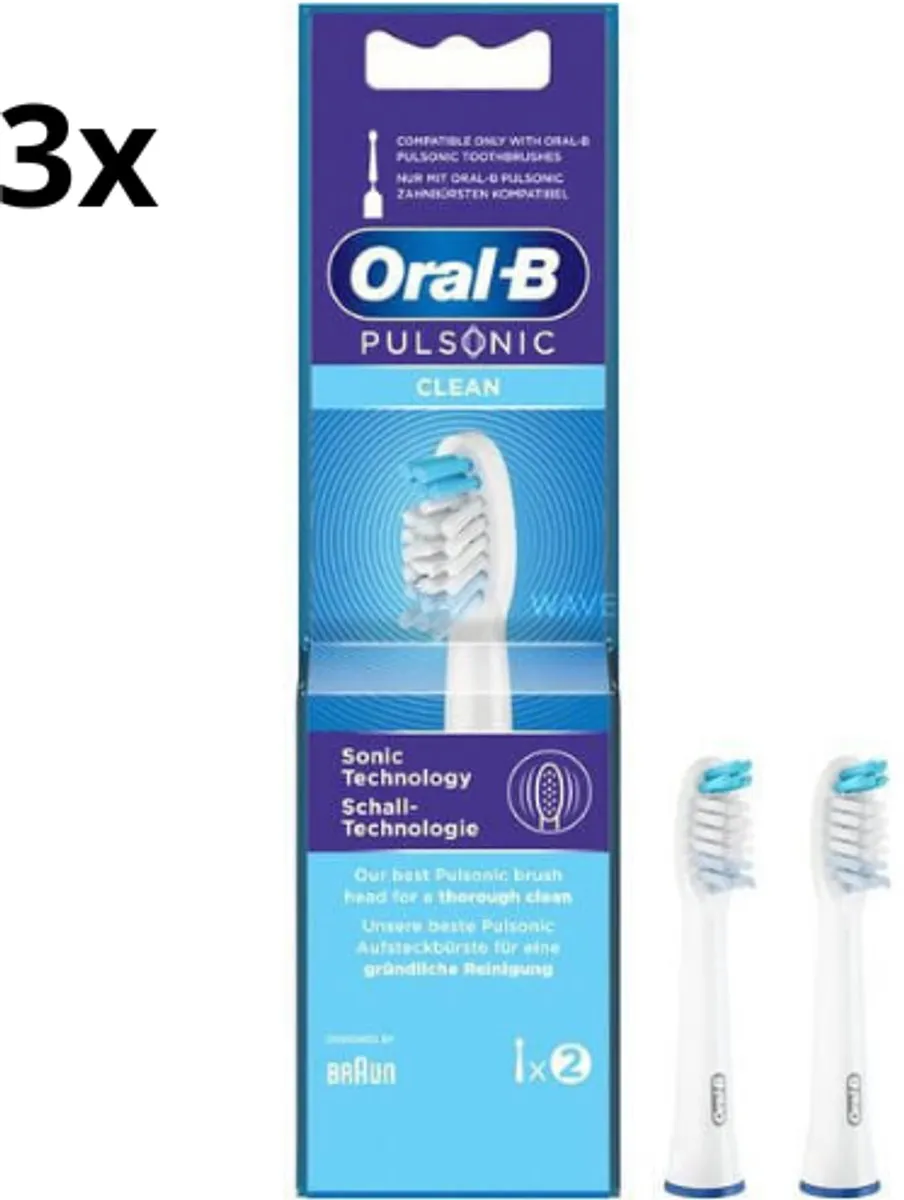 Oral-B Pulsonic Clean Opzetborstels