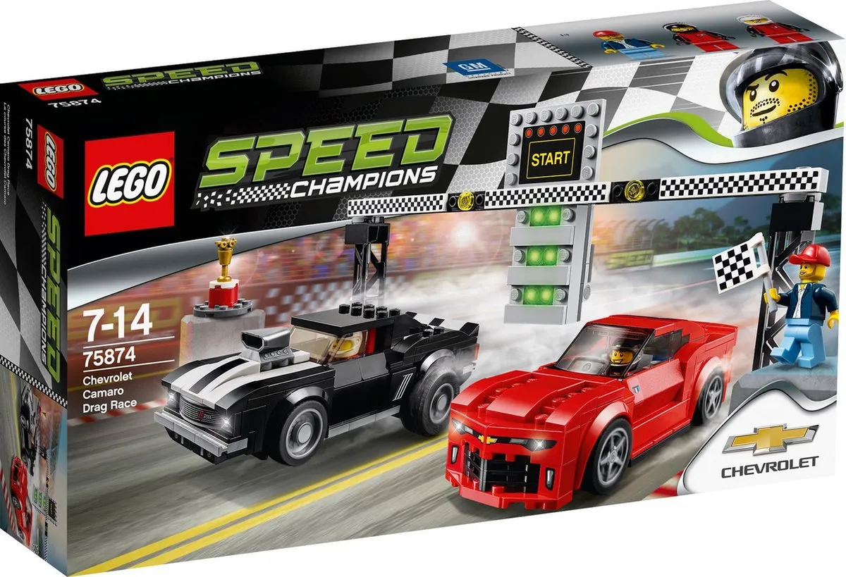 LEGO 75874 Champions Camaro Bouwset