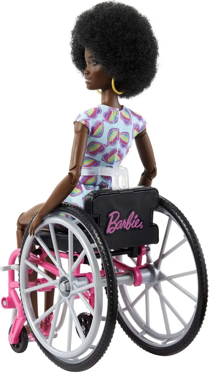 Barbie Morena Fashionistas - Met Rolstoelpop - Goud - Modepop