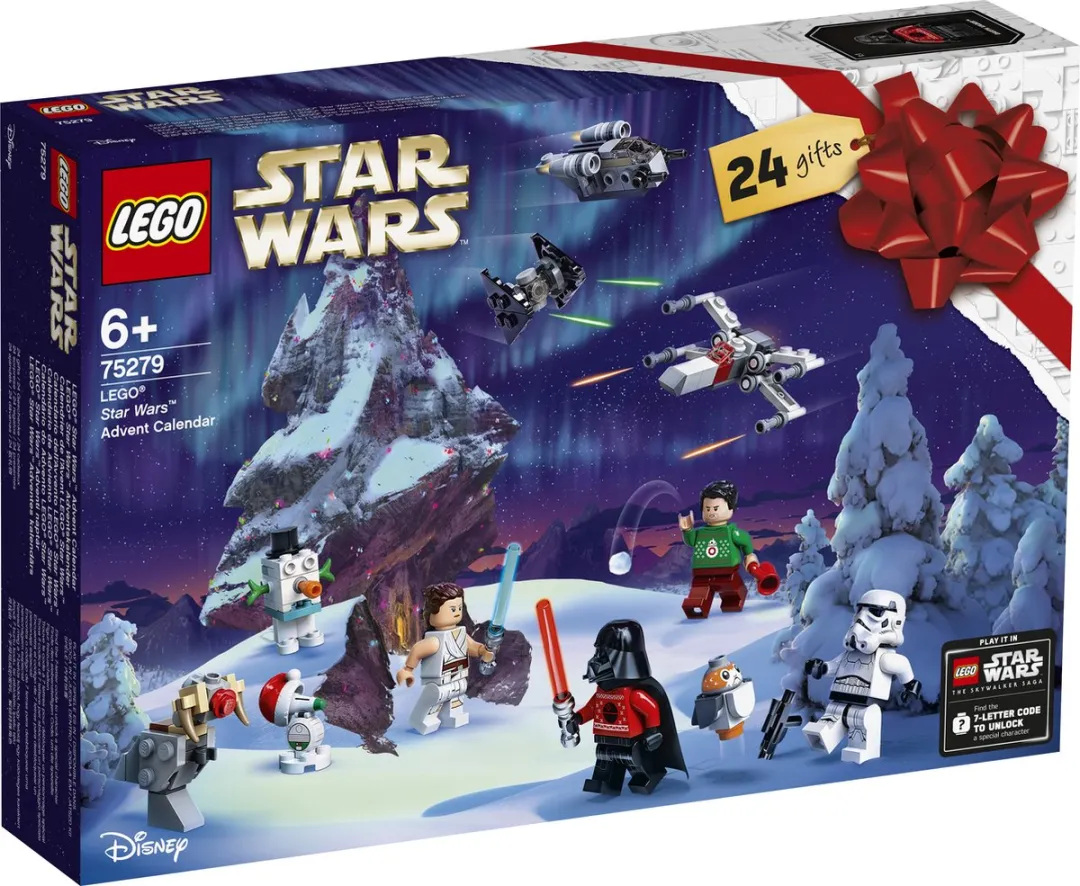 LEGO Star Wars Adventskalender 75279 - 311 Stukken - 6 Minifiguren - Multicolor