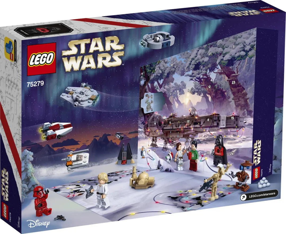 LEGO Star Wars Adventskalender 75279 - 311 Stukken - 6 Minifiguren - Multicolor