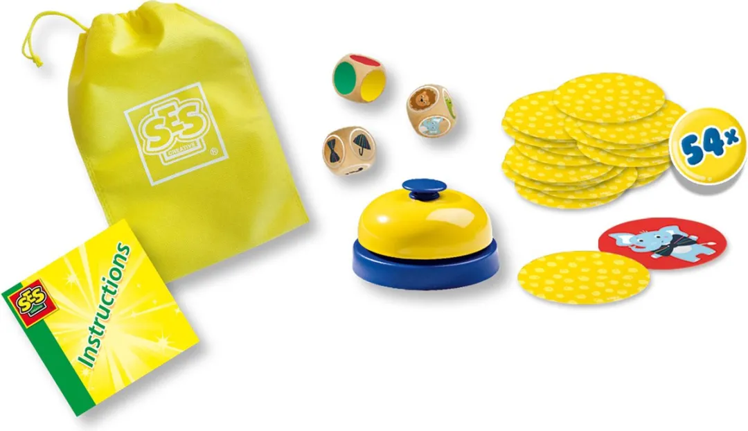 SES Creative First To Find Zoek-Bel-Verzamel - Metalen bel