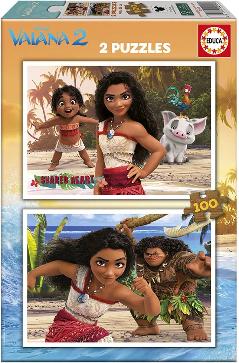 Educa Vaiana 2 Puzzel